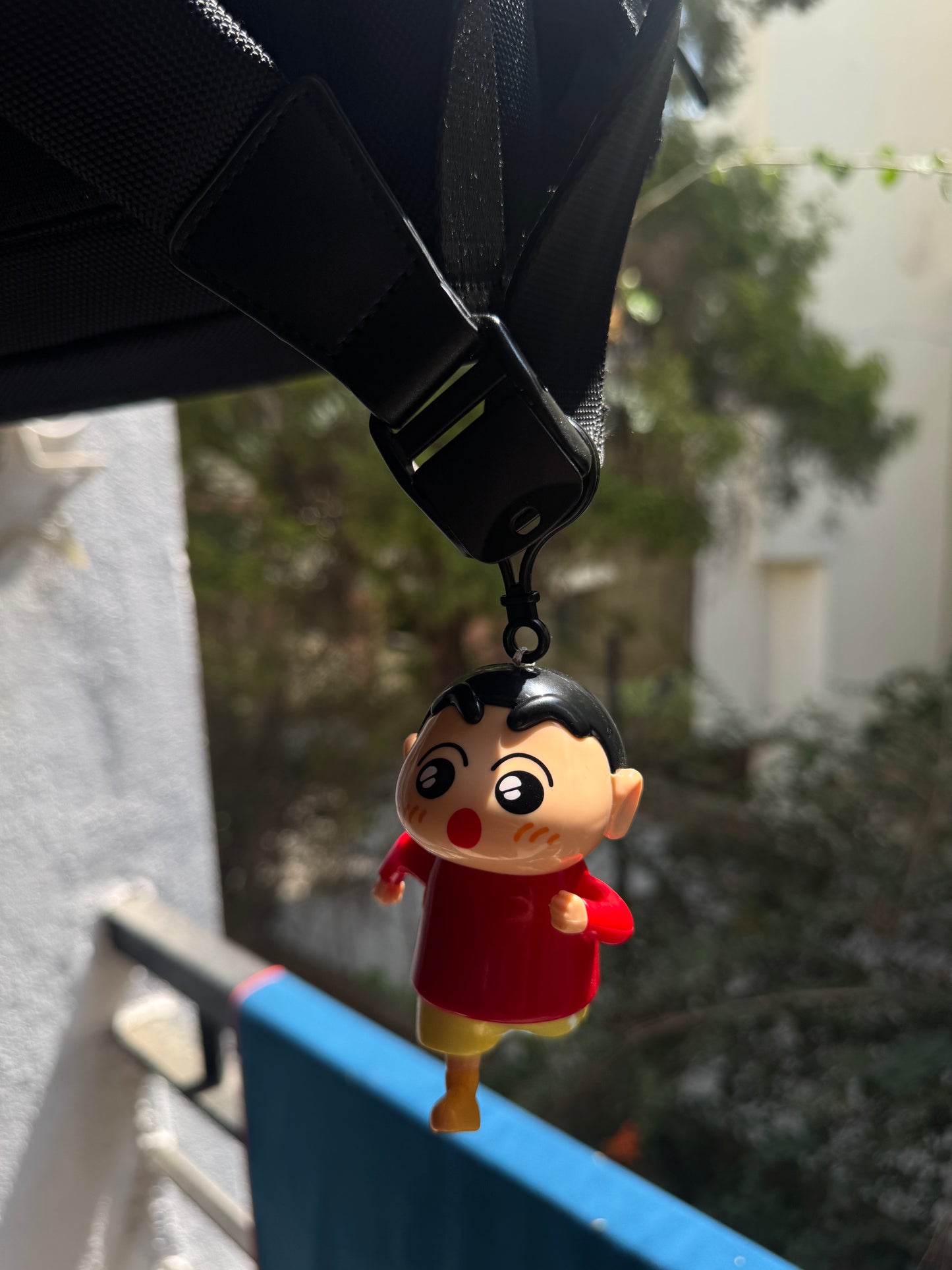 Running Shinchan Keychain