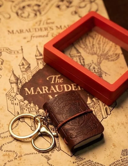 Harry Potter Mini Vintage Notebook Keychain