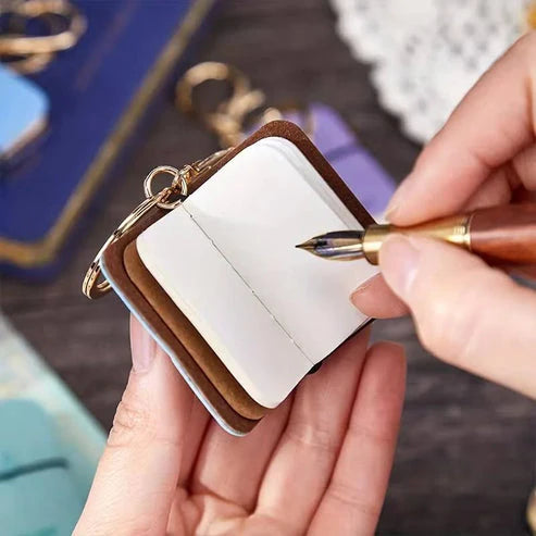Harry Potter Mini Vintage Notebook Keychain