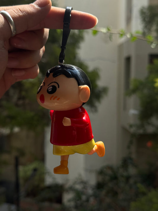 Running Shinchan Keychain