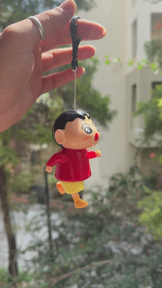 Running Shinchan Keychain